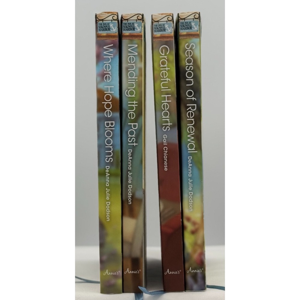 (4) The Inn At Magnolia Harbor Hardcover Books - New